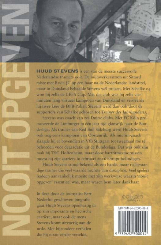 Huub Stevens achterkant