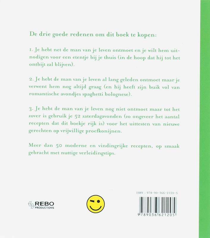 Proef dit en trouw met me ! achterkant