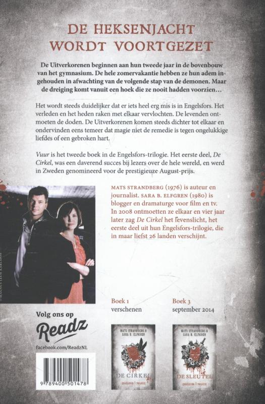 Vuur / Engelsfors-trilogie / 2 achterkant