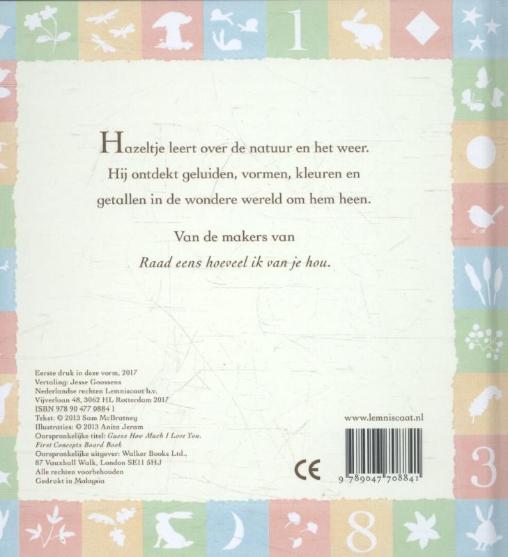 Raad eens hoeveel ik van je hou achterkant