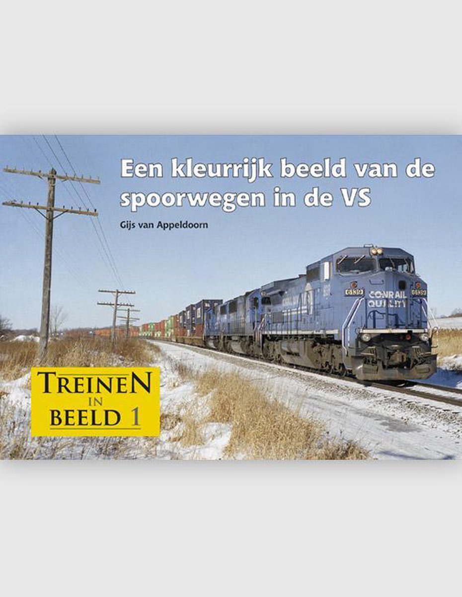 Een Kleurrijk Beeld Van De Spoorwegen In De Vs
