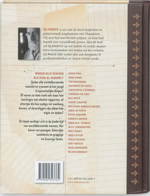 Wereldberoemde Dwarsliggers, Ettertjes En Doordouwers achterkant