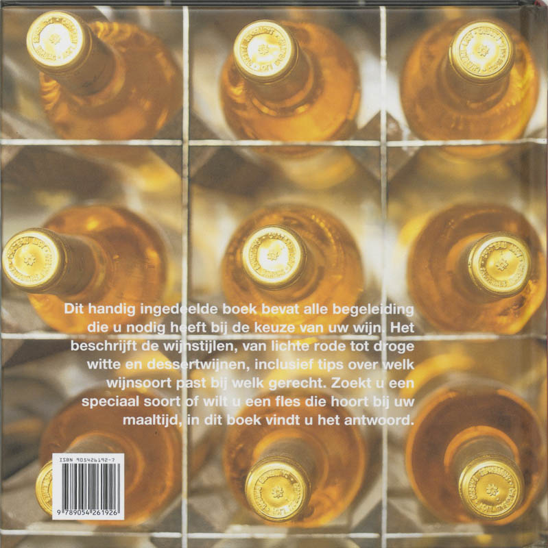 Wijn achterkant