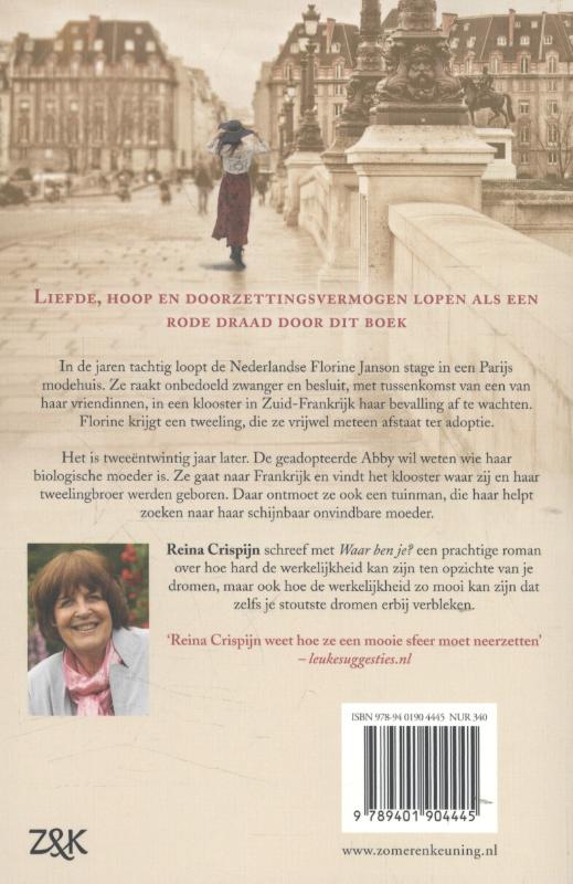 Waar ben je? achterkant