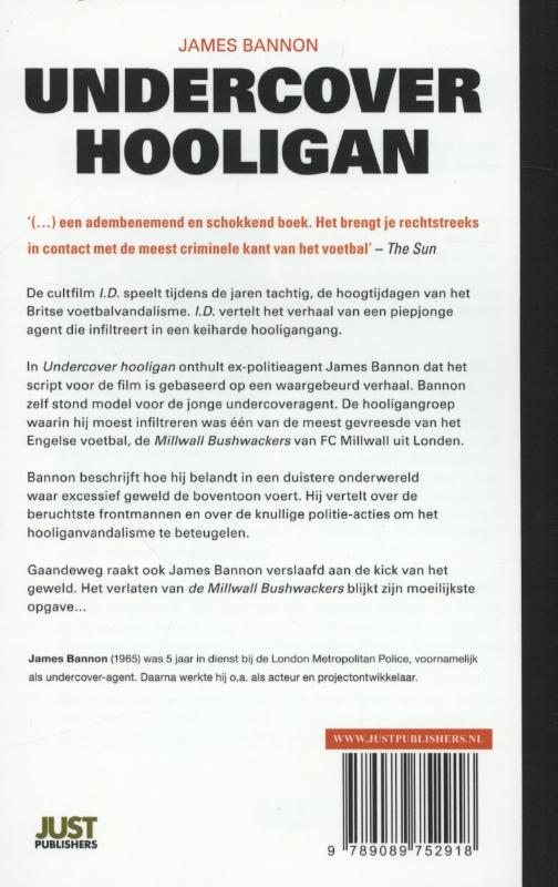 Undercover hooligan achterkant