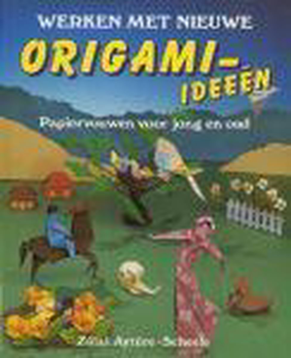 Werken met nieuwe origami-ideeën