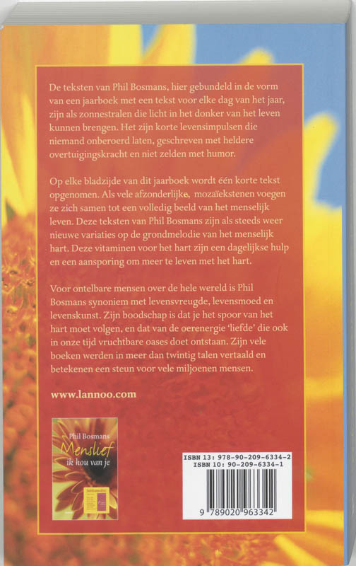 Menslief, Ik Wens Je Vrede En Alle Goeds achterkant