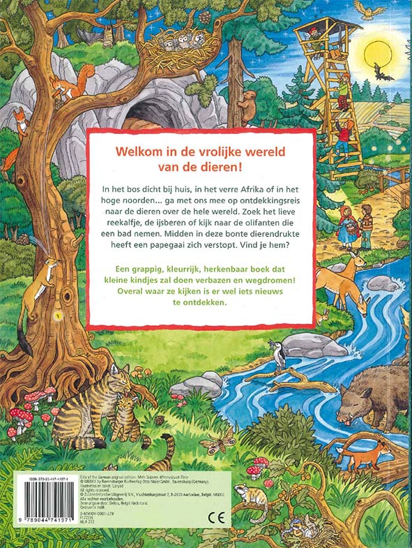 Mijn groot dieren kijk- en zoekboek achterkant