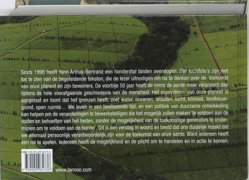 365 dagen om na te denken over onze aarde / 3 achterkant