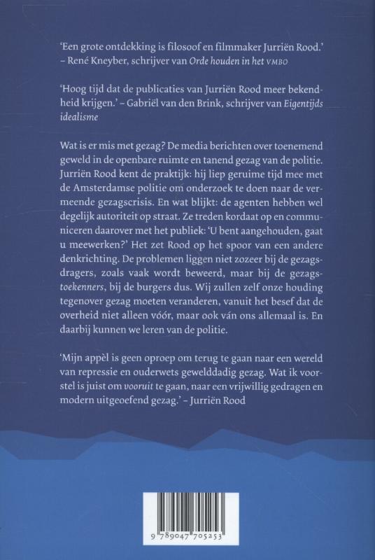 Wat is er mis met gezag? achterkant