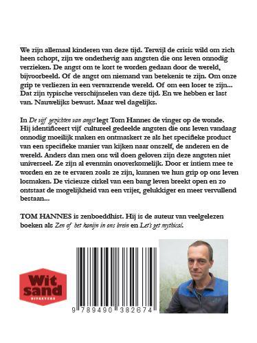 De vijf gezichten van angst achterkant