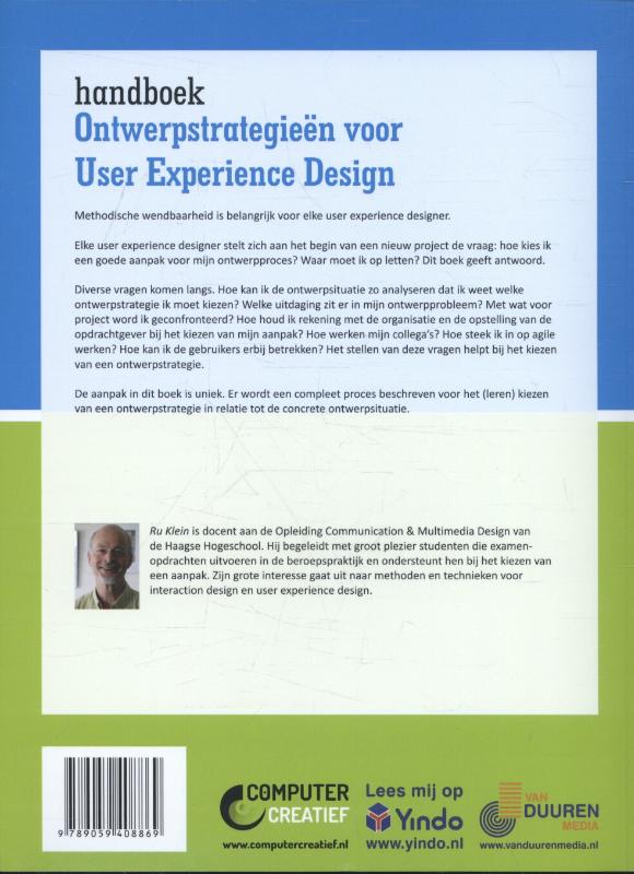 Ontwerpstrategieën voor user experience design achterkant
