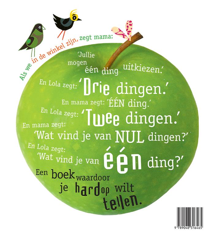 Éen ding achterkant