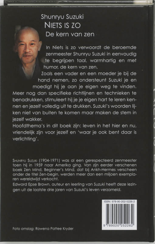 Niets Is Zo achterkant