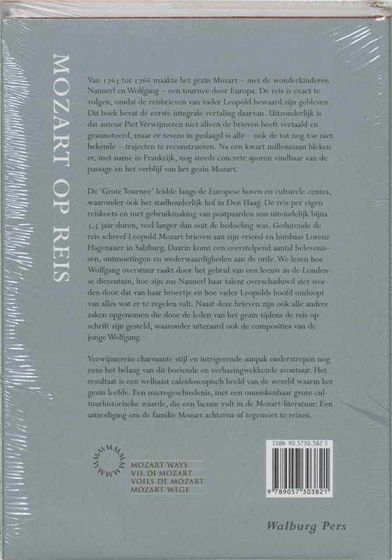 Mozart Op Reis achterkant
