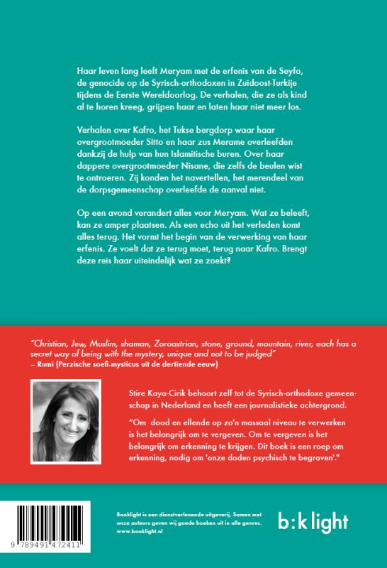 Echo uit een onverwerkt verleden achterkant