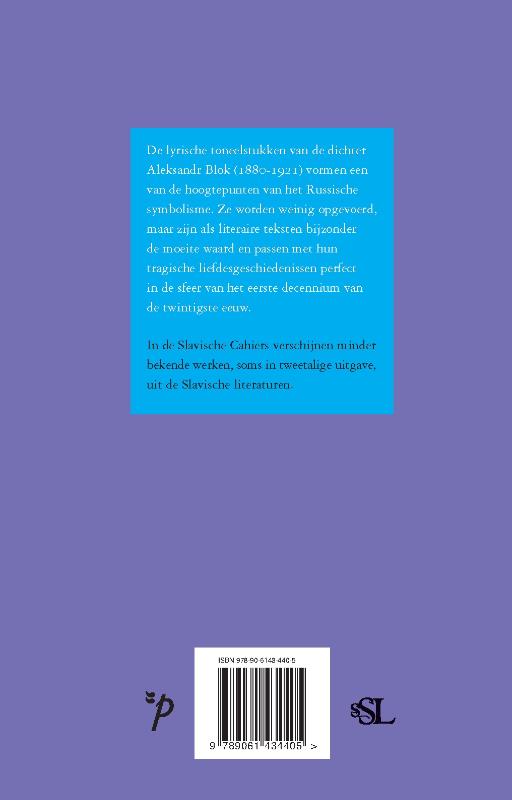 Lyrisch drama / Slavische Cahiers / 31 achterkant