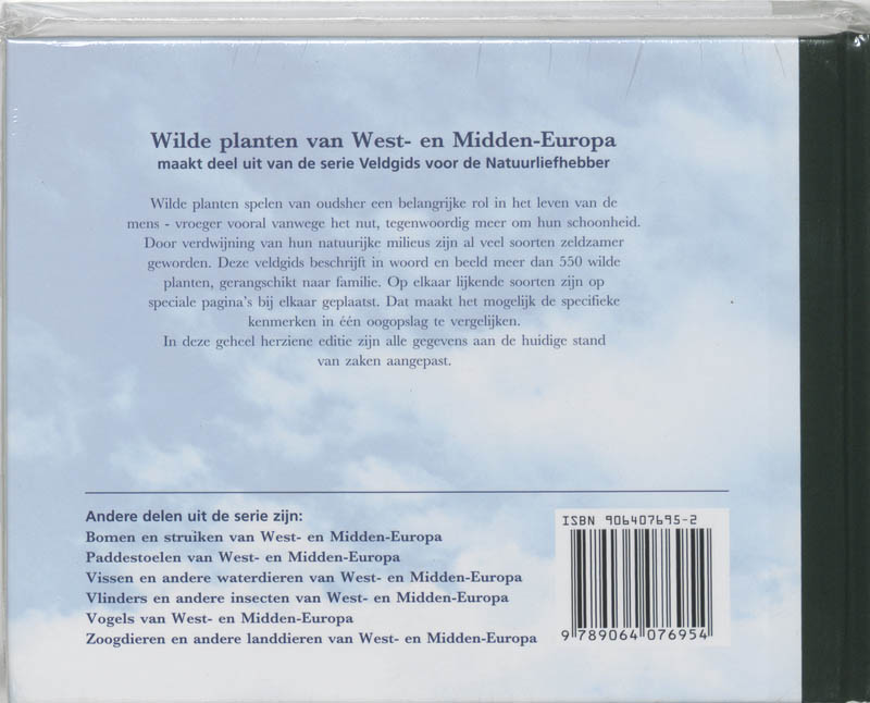 Wilde Planten Veldgids Natuurliefhebber achterkant