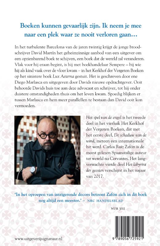 Het spel van de engel achterkant