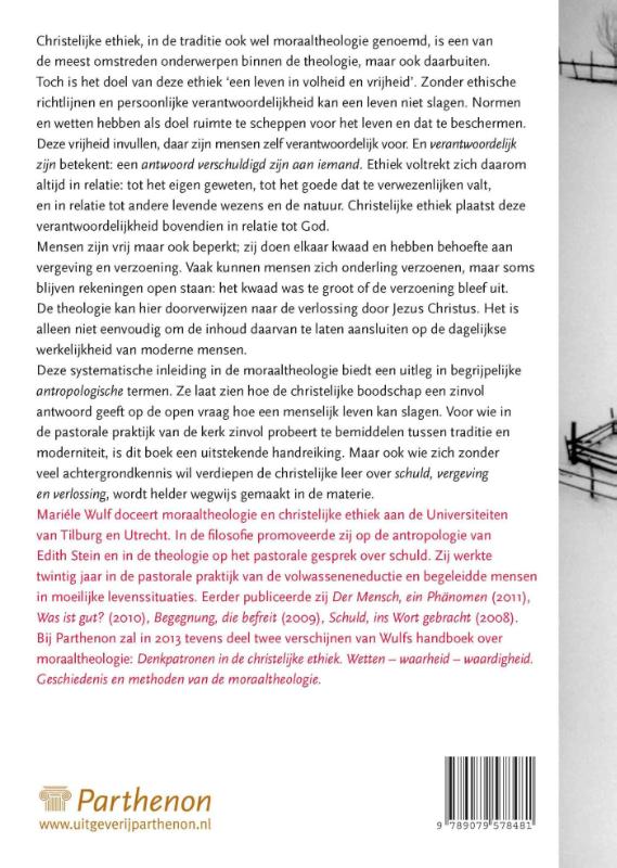Handboek moraal theologie 1 Een antropologie van de christelijke ethiek achterkant