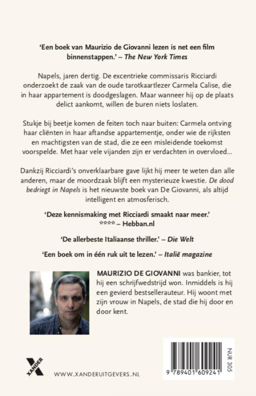 De dood bedriegt in Napels achterkant
