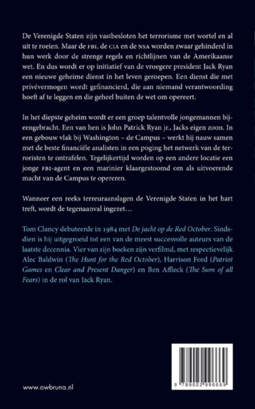 De tanden van de tijger / Jack Ryan & co / 12 achterkant