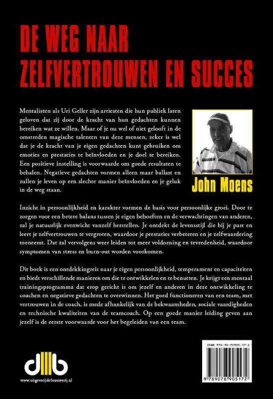 De Weg Naar Zelfvertrouwen En Succes achterkant