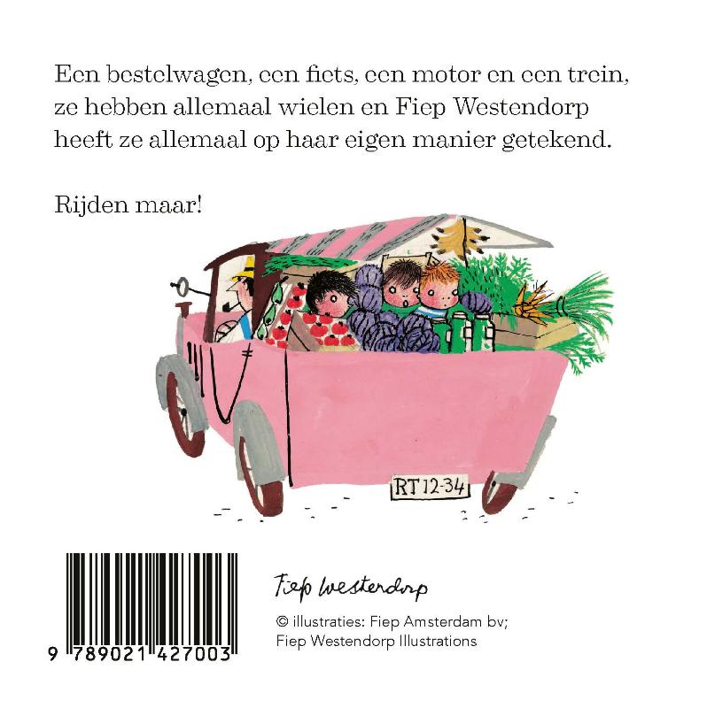 Fiep op wielen achterkant