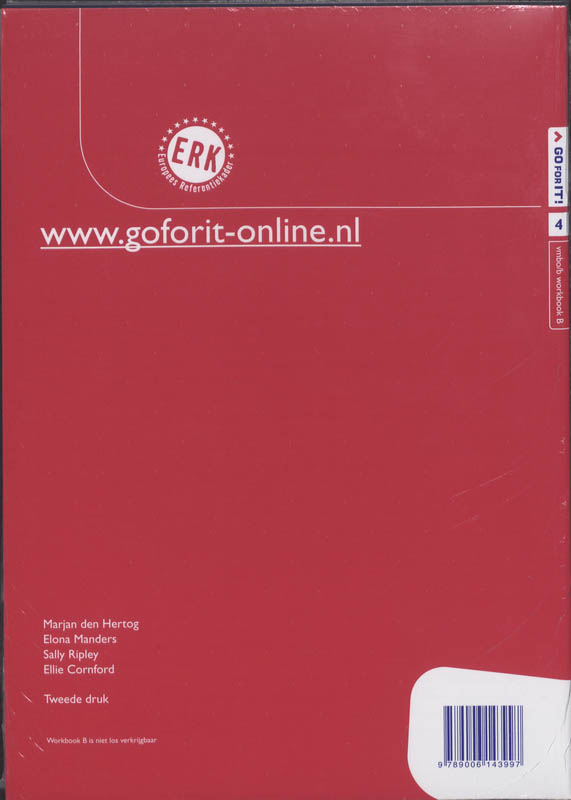 Go for it! Vmbo/b Werkboek A+B achterkant