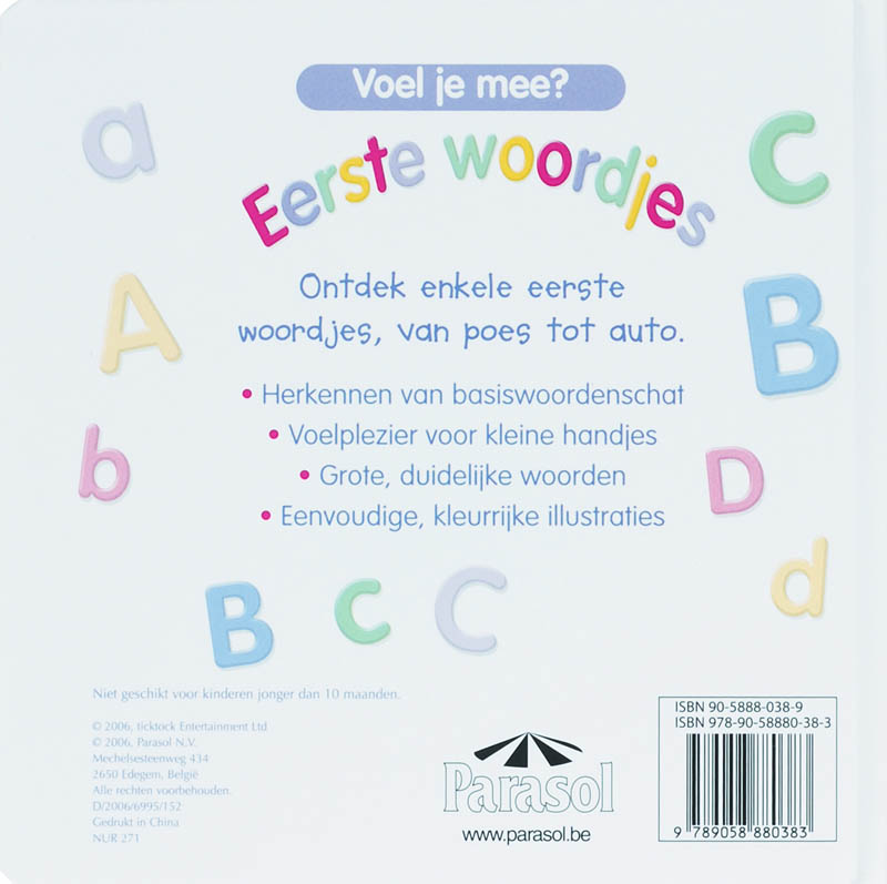 Eerste Woordjes achterkant