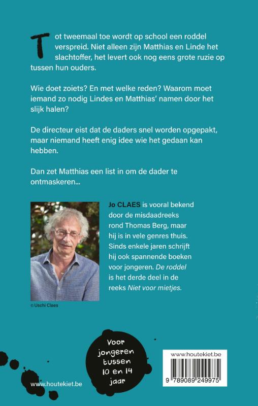 De roddel / Niet voor mietjes / 3 achterkant