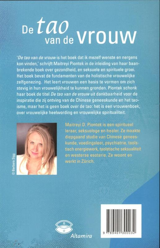 De tao van de vrouw achterkant