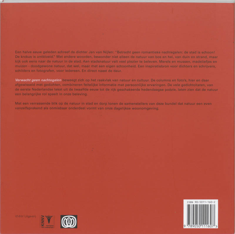 Verwacht Geen Nachtegalen achterkant