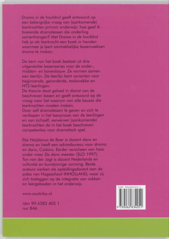 Drama in de hoofdrol achterkant