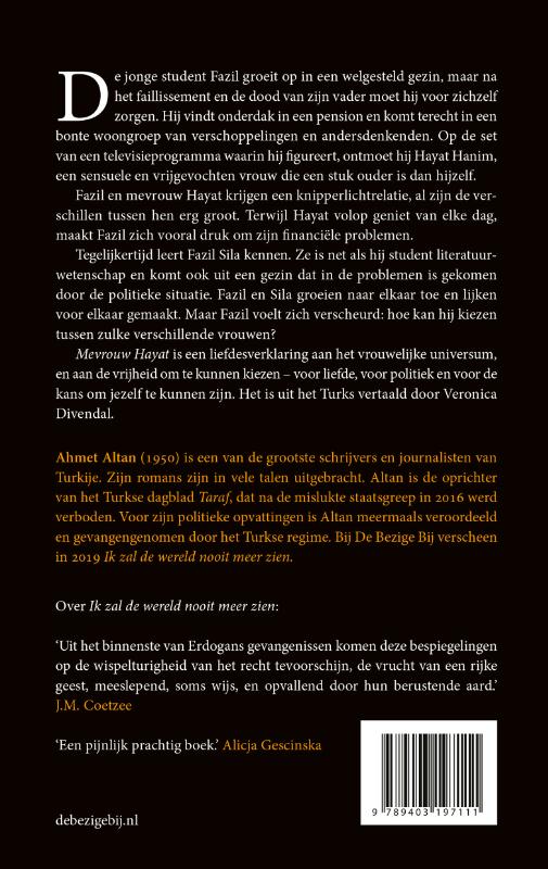 Mevrouw Hayat achterkant