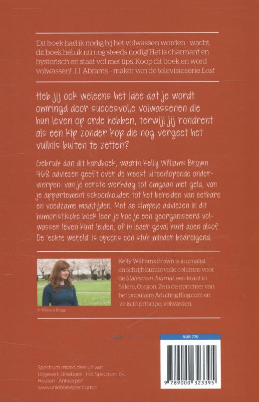 Volwassen worden doe je zo! achterkant