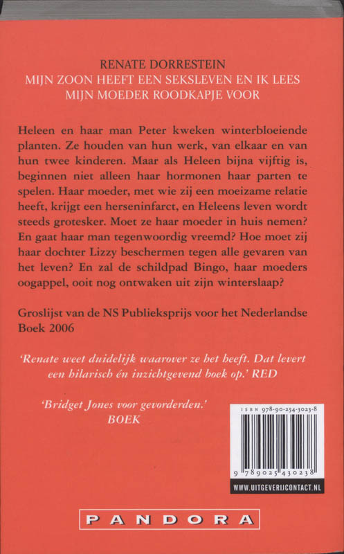 Mijn Zoon Heeft Een Seksleven En Ik Lees Roodkapje Voor achterkant