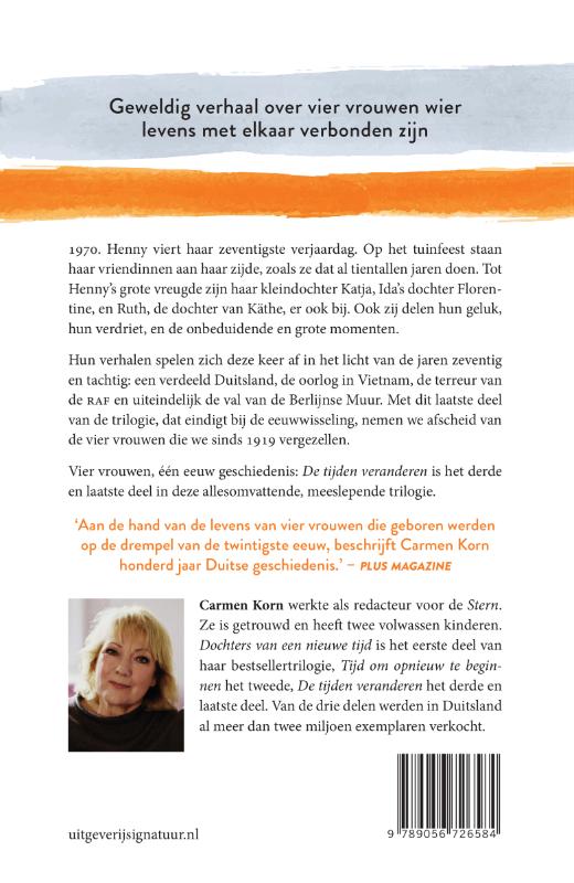 De tijden veranderen / De nieuwe tijd / 3 achterkant