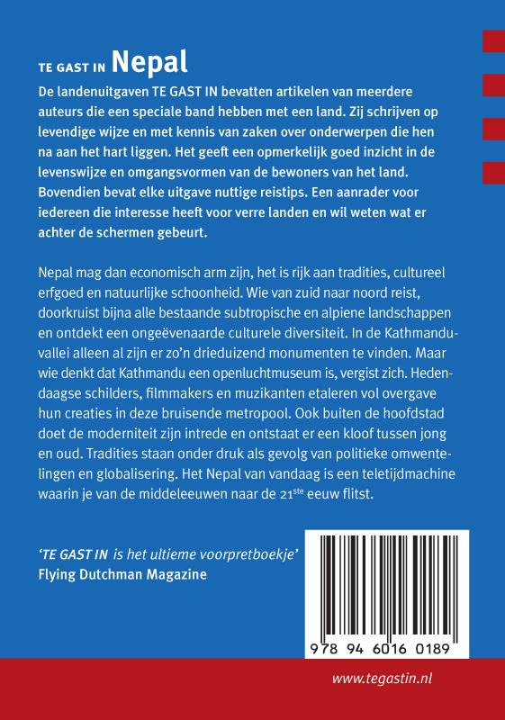 Te Gast In Nepal 11E achterkant
