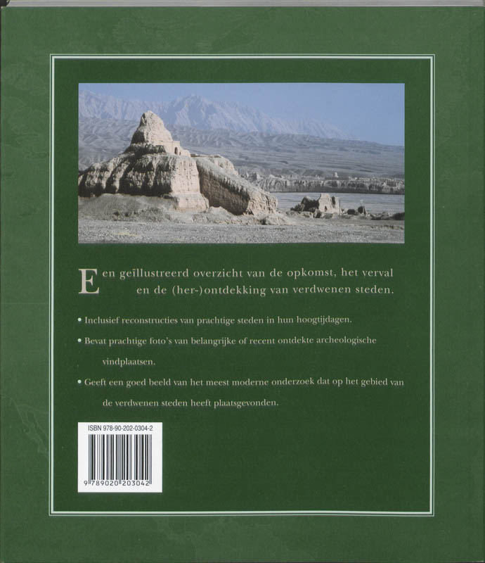 De atlas van verdwenen Steden achterkant