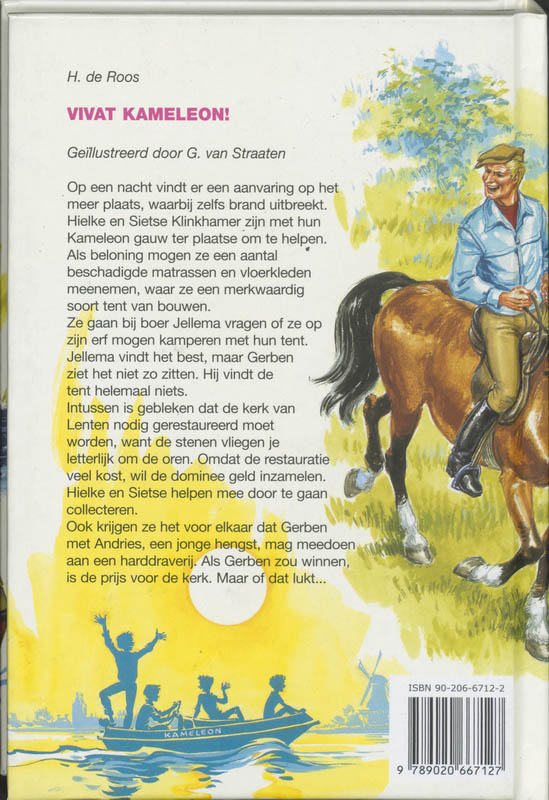 Vivat Kameleon! / Klassieke editie / Kameleon achterkant