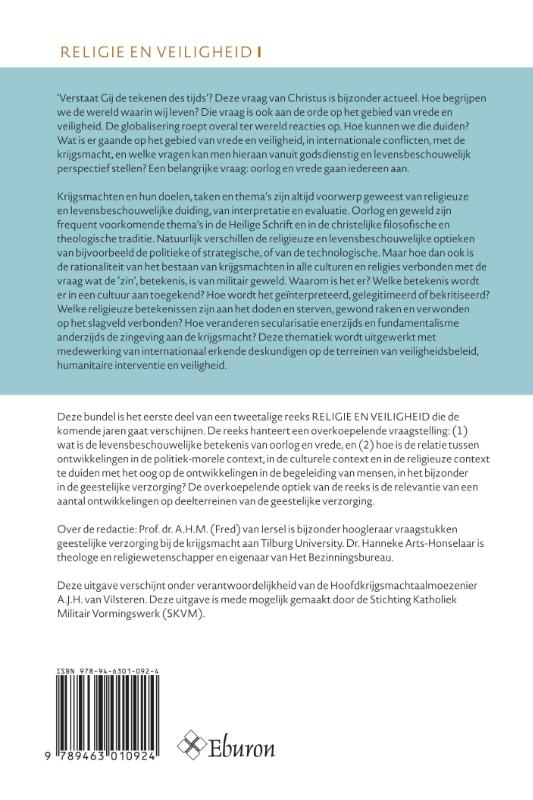 Religie in conflict / Religie en Veiligheid / 1 achterkant
