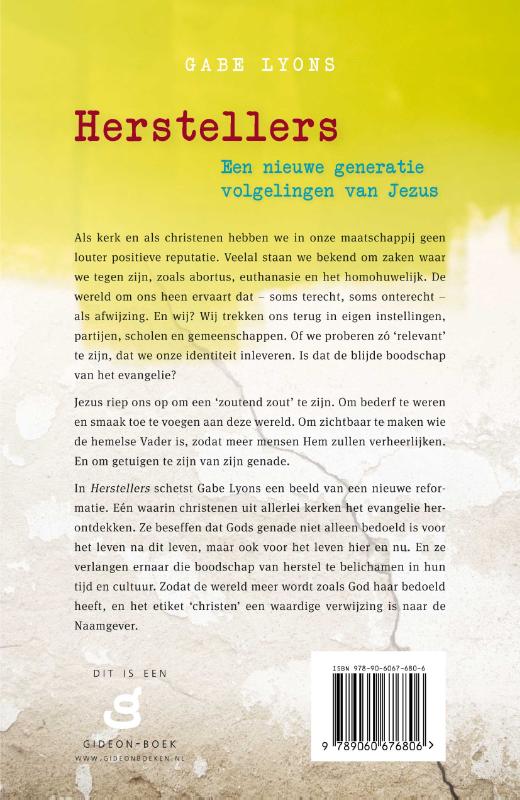 Herstellers achterkant