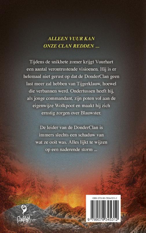 Voor de storm / Warrior Cats / 4 achterkant