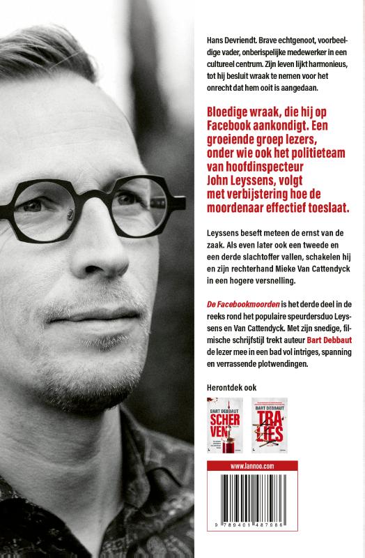 De Facebookmoorden / LEYSSENS & VAN CATTENDYCK achterkant