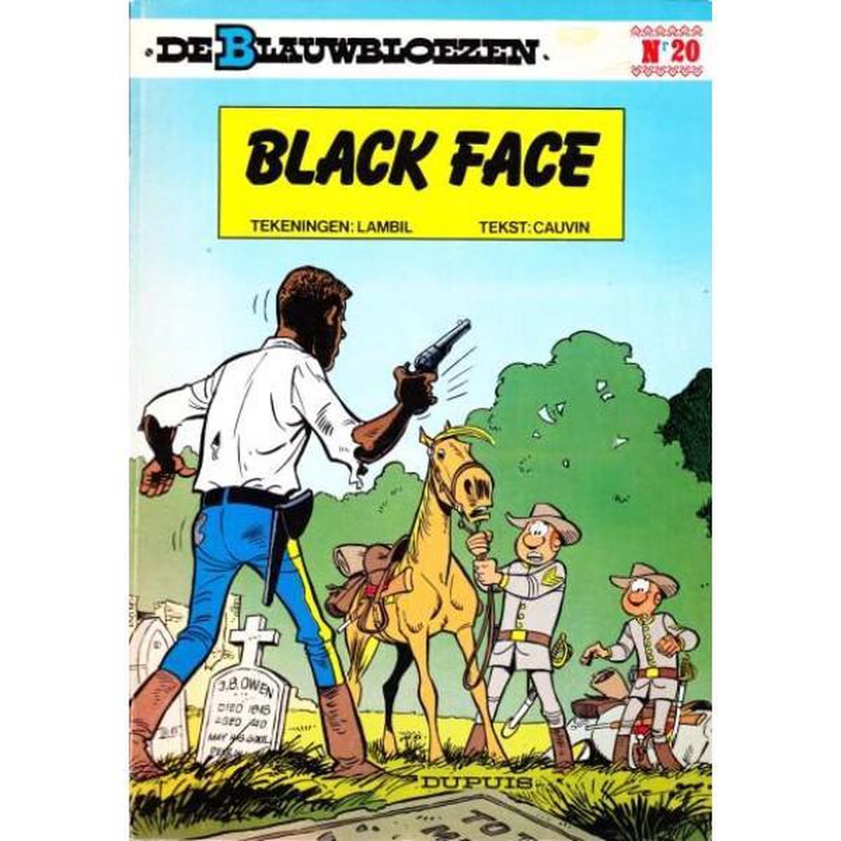 De Blauwbloezen 20 - Black face
