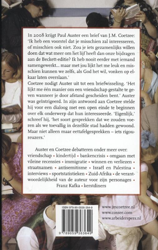 Een manier van vriendschap achterkant