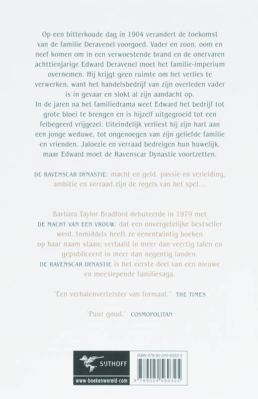 De Ravenscar Dynastie achterkant