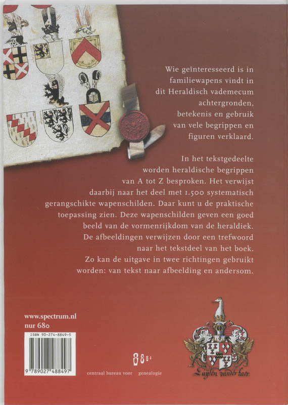 Heraldisch vademecum achterkant