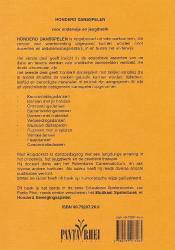 Honderd dansspelen / Educatieve spelenboeken / 3 achterkant